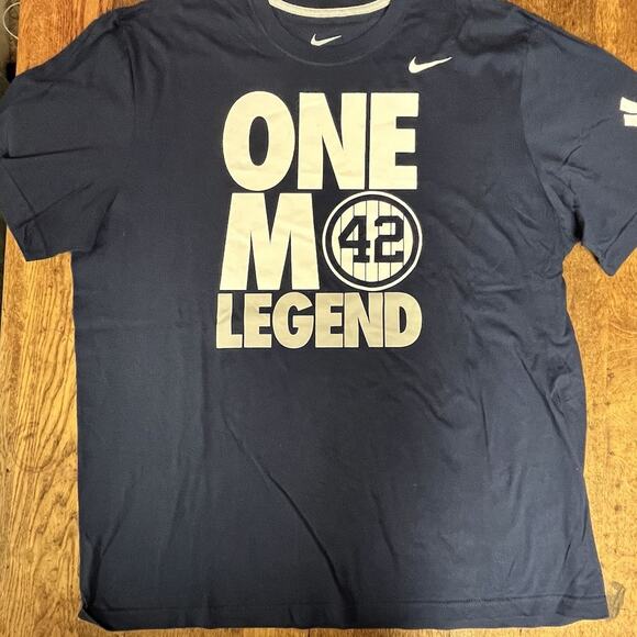 New York Yankees Nike-Mariano Rivera T-Shirt-One Mo Legend XXL - Picture 1 of 8